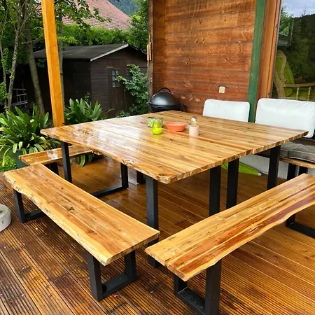 Skigebiete Stuhleck Und Semmering,wandergebiete Schneeberg Und Rax 木屋 *